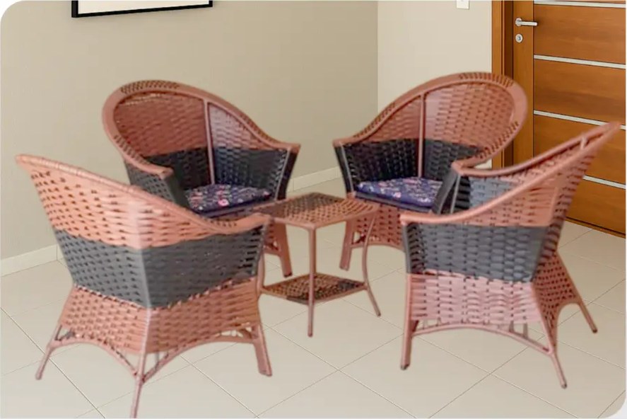 Conjunto 04 Cadeiras Veneza